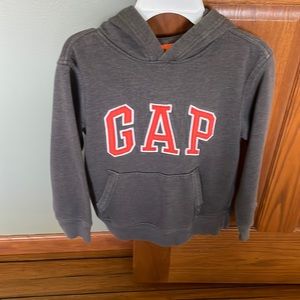 Gap kids size medium 8, gray fleece sweatshirt.